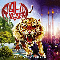 Alpha Tiger Man Or Machine Album Cover
