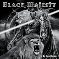 [Black Majesty In Your Honour Album Cover]