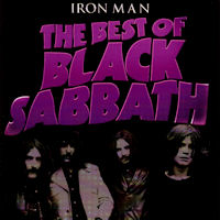 [Black Sabbath Iron Man: The Best Of Black Sabbath Album Cover]