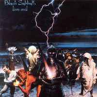 Black Sabbath Live Evil Album Cover