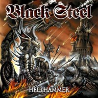 Black Steel Hellhammer Album Cover