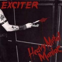 Exciter Heavy Metal Manaic Album Cover