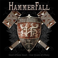 [Hammerfall Steel Meets Steel - Ten Years Of Glory Album Cover]