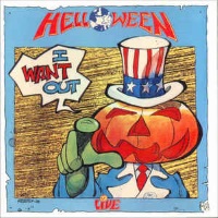 [Helloween I Want Out - Live Album Cover]