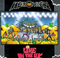 [Helloween Live In The U.K. Album Cover]