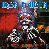 [Iron Maiden A Real Dead One Album Cover]