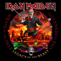 [Iron Maiden Nights of the Dead - Legacy of the Beast - Live in Mexico City Album Cover]