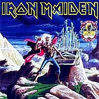 [Iron Maiden Running Free / Run to the Hills Album Cover]