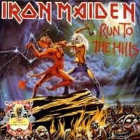 Iron Maiden Run to the Hills / The Number of the Beast Album Cover