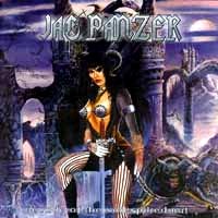 [Jag Panzer Decade of the Nail-Spiked Bat Album Cover]