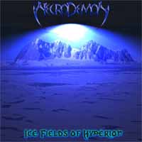[Necrodemon Ice Fields Of Hyperion Album Cover]