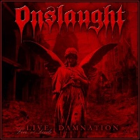 [Onslaught Live Damnation Album Cover]
