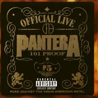 [Pantera Official Live 101 Proof Album Cover]