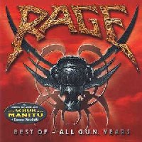 [Rage Best Of - All G.U.N. Years Album Cover]