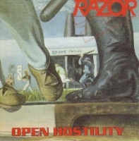 Razor Open Hostility Album Cover