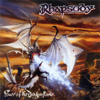 [Rhapsody Power Of The Dargonflame Album Cover]