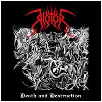 Riotor Death and Destruction Album Cover