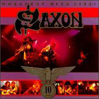 Saxon Greatest Hits Live! Album Cover