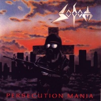[Sodom Persecution Mania Album Cover]