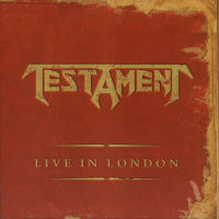 Testament Live In London Album Cover
