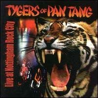 [Tygers Of Pan Tang Live at Nottingham Rock City Album Cover]