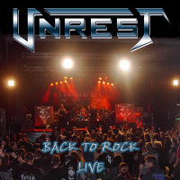 Unrest Back To Rock Live Album Cover