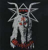[Witchfynde Give 'Em Hell Album Cover]