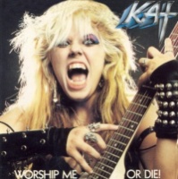 [The Great Kat Worship Me or Die! Album Cover]